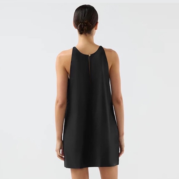 Bird & Knoll Gia Sleeveless Cotton Voile Mini Dress - Picture 3 of 3